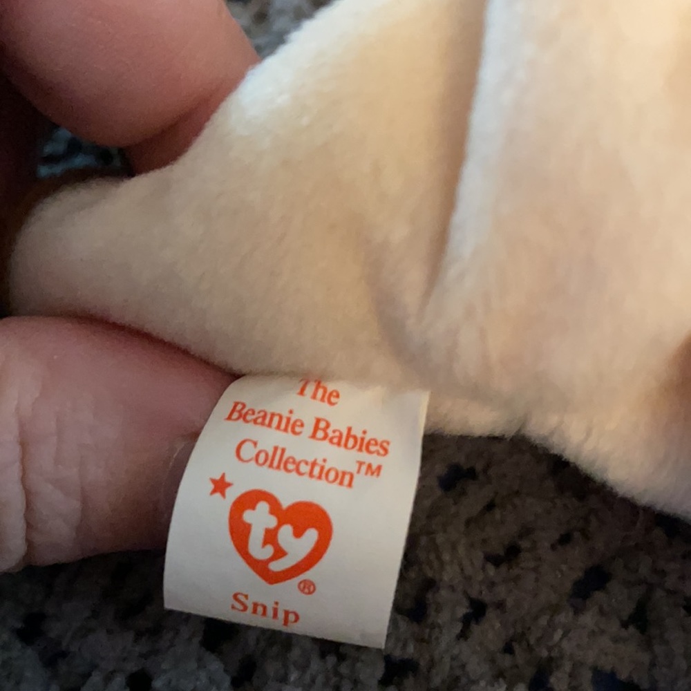 Snip the Siamese cat beanie baby. - Picture 7 of 8